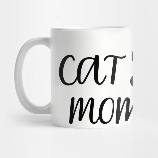 cat mom cat lovers gift for mom by shimodesign